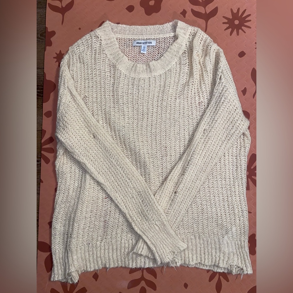 Urban Outfitters Cream/Beige Sweater